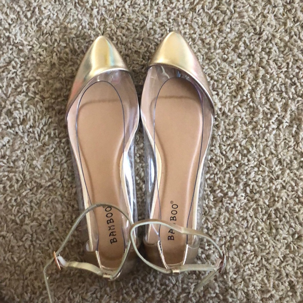 Gold Shoes